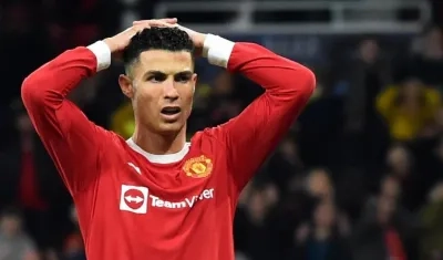 Cristiano Ronaldo, delantero portugués. 