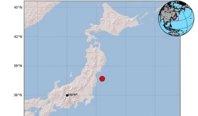 Sismo en Japón fue de 7.3.