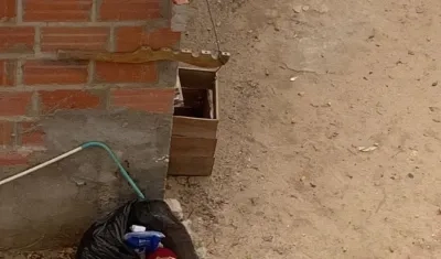 Lugar de homicidio en el barrio san salvador.