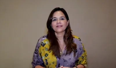 María Teresa Fernández, secretaria de Cultura.