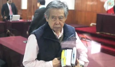 El expresidente de Perú, Alberto Fujimori.