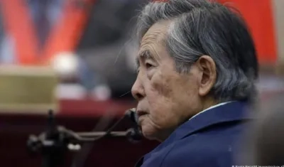 El expresidente peruano Alberto Fujimori.