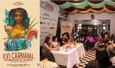 Lanzamiento de la programación oficial del Carnaval de las Artes.