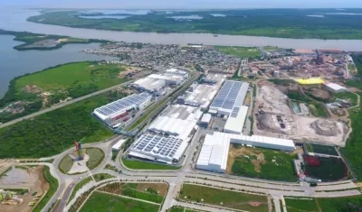 Tecnoglass, planta en Barranquilla.