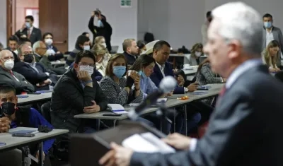 El expresidente de Colombia, Álvaro Uribe Vélez.