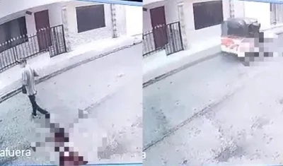 Imágenes del accidente.