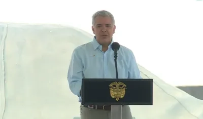Iván Duque, presidente de Colombia.