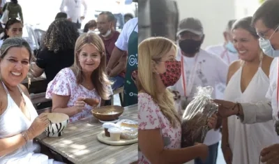 La Gobernadora del Atlántico, Elsa Noguera.