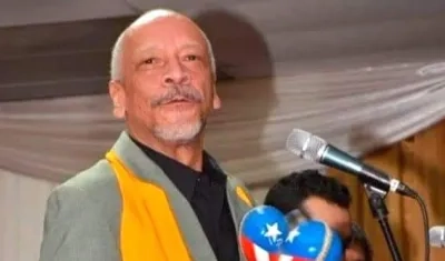 Ismael Rivera Jr., en plena actuación.