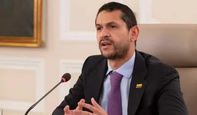 Daniel Palacios, Ministro del Interior.