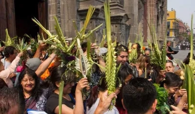 Celebración de Semana Santa.