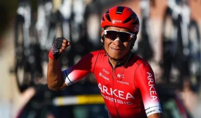 Nairo Quintana, ciclista colombiano. 