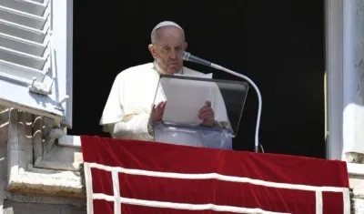 Papa Francisco volvió a pedir que cese la guerra en Ucrania.