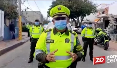 Teniente Coronel Héctor Uribe. 