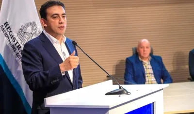 Alexander Vega Rocha, Registrador Nacional.