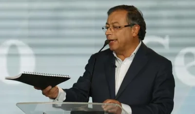 Gustavo Petro, candidato presidencial.