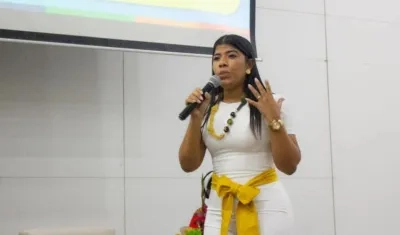 Ana Monsalve Álvarez, Representante electa por las comunidades afrodescendientes.