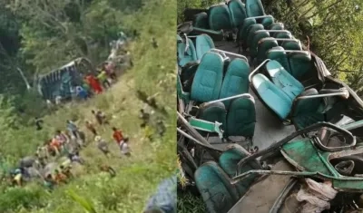 Accidente en Santander dejó 6 niños muertos.