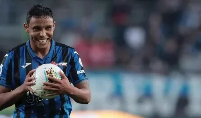 Luis Fernando Muriel, delantero colombiano. 