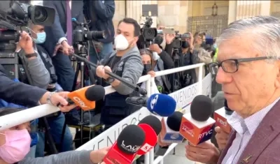 César Gaviria, jefe del Partido Liberal.