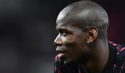 Paul Pogba, jugador del Manchester United. 