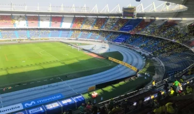 Gradas del Metropolitano.