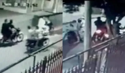 Ladrones en gabilla en Simón Bolívar.