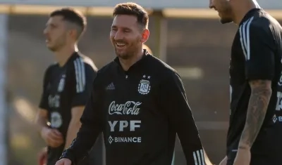 Lionel Messi, delantero argentino.