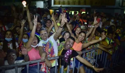 El público barranquillero está listo para gozar los 4 días de Carnaval.