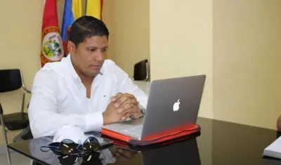 El alcalde de Malambo, Rummenigge Monsalve Álvarez.