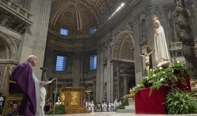La Conferencia Episcopal ucraniana había solicitado al Papa que consagrara al Inmaculado Corazón de María a los dos países contendientes.
