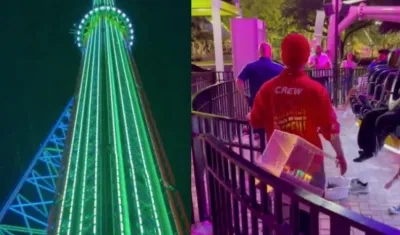 Imágenes del accidente.