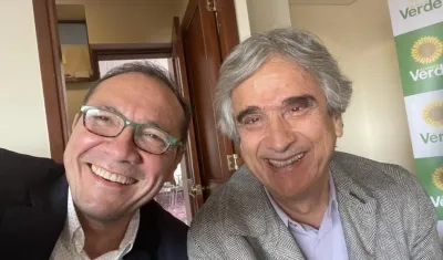 Antonio Sanguino e Iván Marulanda.