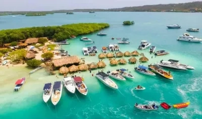 Isla Cholón, donde ocurrió el accidente. 