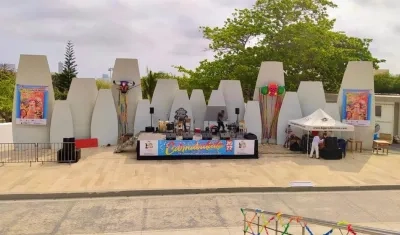 Escenario de La Carnavalada.