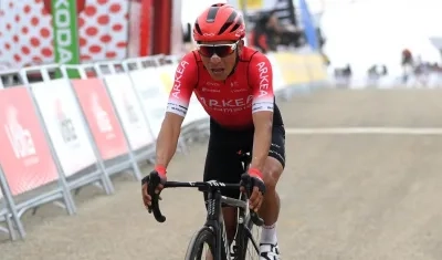Nairo Quintana, ciclista colombiano. 