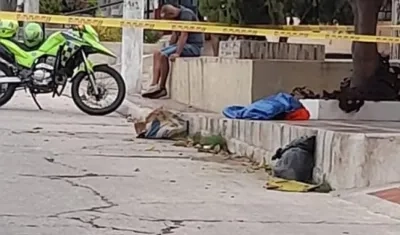 Lugar de los hechos en el barrio La Victoria.