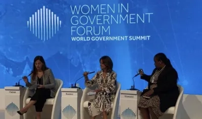 Marta Lucía Ramírez, en Dubái.