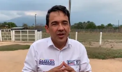 José Vicente Carreño, senador electo.