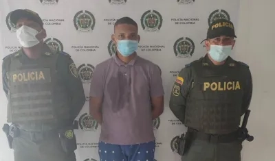 Fernando de la Hoz de la Hoz, capturado en Ponedera.