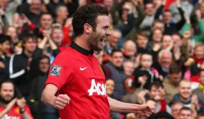 Juan Mata, futbolista español. 