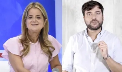 La Gobernadora Elsa Noguera y el Alcalde Jaime Pumarejo.
