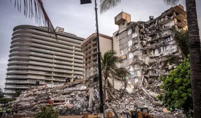 Torre Champlain Towers South, en Surfside, en el condado de Miami-Dade.