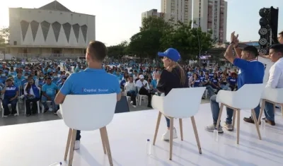 La Gobernadora del Atlántico, Elsa Noguera.