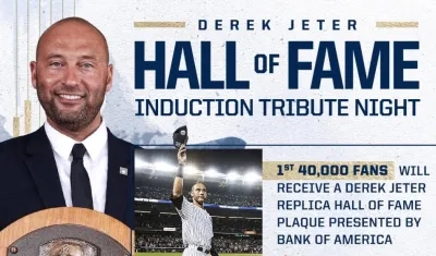 Derek Jeter, expoelotero. 