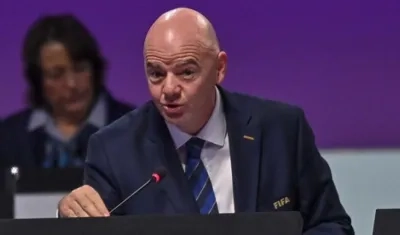 El presidente de la FIFA, el suizo Gianni Infantino.