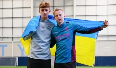Andrii Kravchuk y Oleksandr Zinchenko.