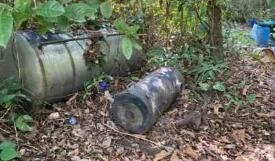 Explosivos desactivados.