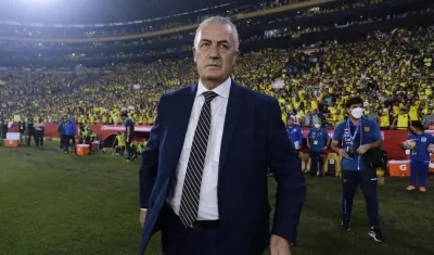 Gustavo Alfaro, técnico argentino. 