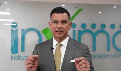 Julio César Aldana, director del Invima.